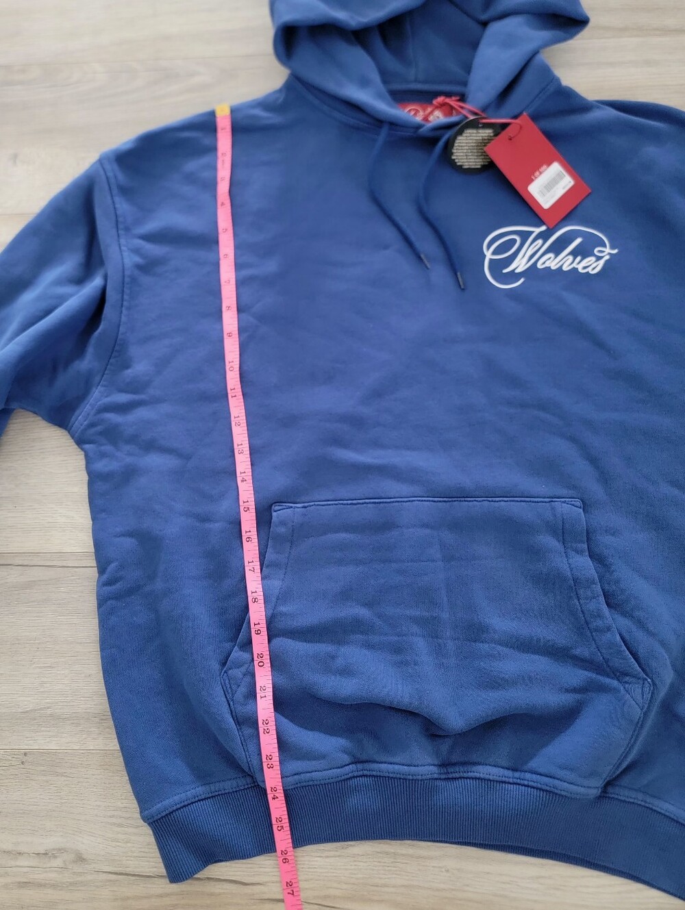 (1 OF 500) Darc Sport Burnout Bishop Hoodie Darc Cobalt Blue sz M - Picture 8 of 8